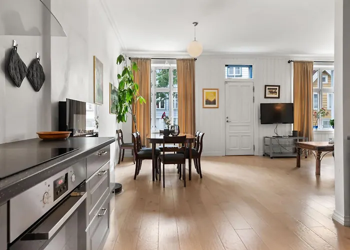 Lejlighed Unique And Spacious In Bergens Charming Area *